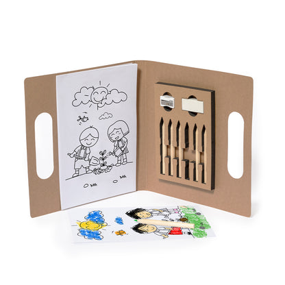 Set colorear Clumber