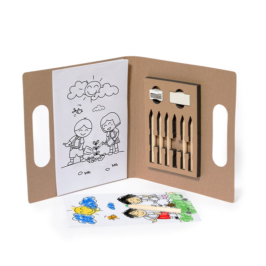 Set colorear Clumber