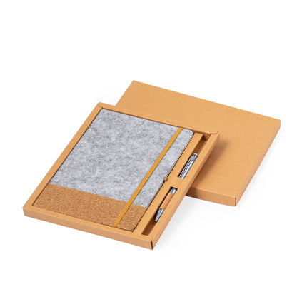 Set bloc de notas y bolígrafo Webermax