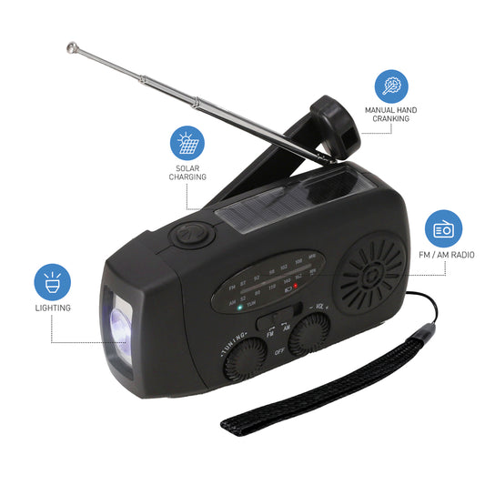 Radio Emergencia Multifunción Cartney