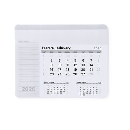 Alfombrilla Calendario Rendux