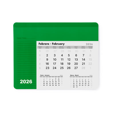Alfombrilla Calendario Rendux