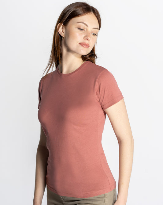 CAMISETA DE MANGA CORTA MUJER PERSONALIZADA - Tu Regalo Publicitario